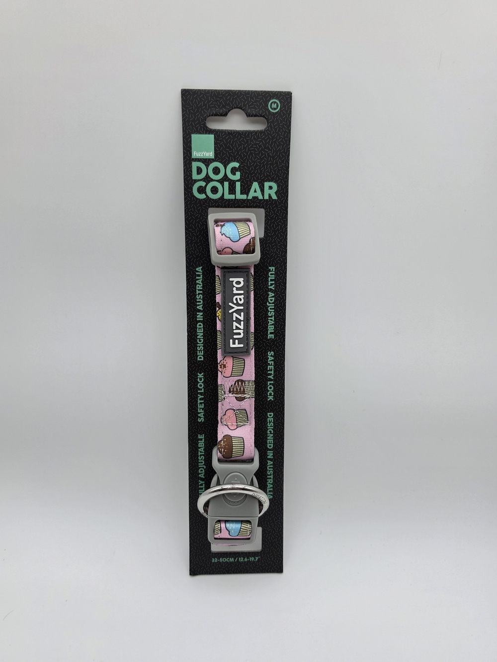 Fuzzyard "Hey There Sweetie" Cupcake Dog Collar - Medium